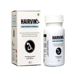 Hairvin Hair Growth Biotin Tablets
