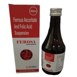 Ferosa | Ferrous Ascorbate, Folic Acid and Zinc Syrup