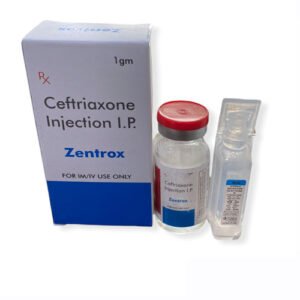 Zentrox | Ceftrixone 1000mg Injection