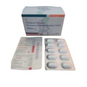 Flexano-Sp | Diclofeanc, Paracetamol and Serratiopeptedase Tablet