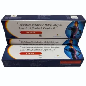 Kfenac gel | Diclofenac 1%, Methyl salicylate, Linseed oil, Menthol Gel