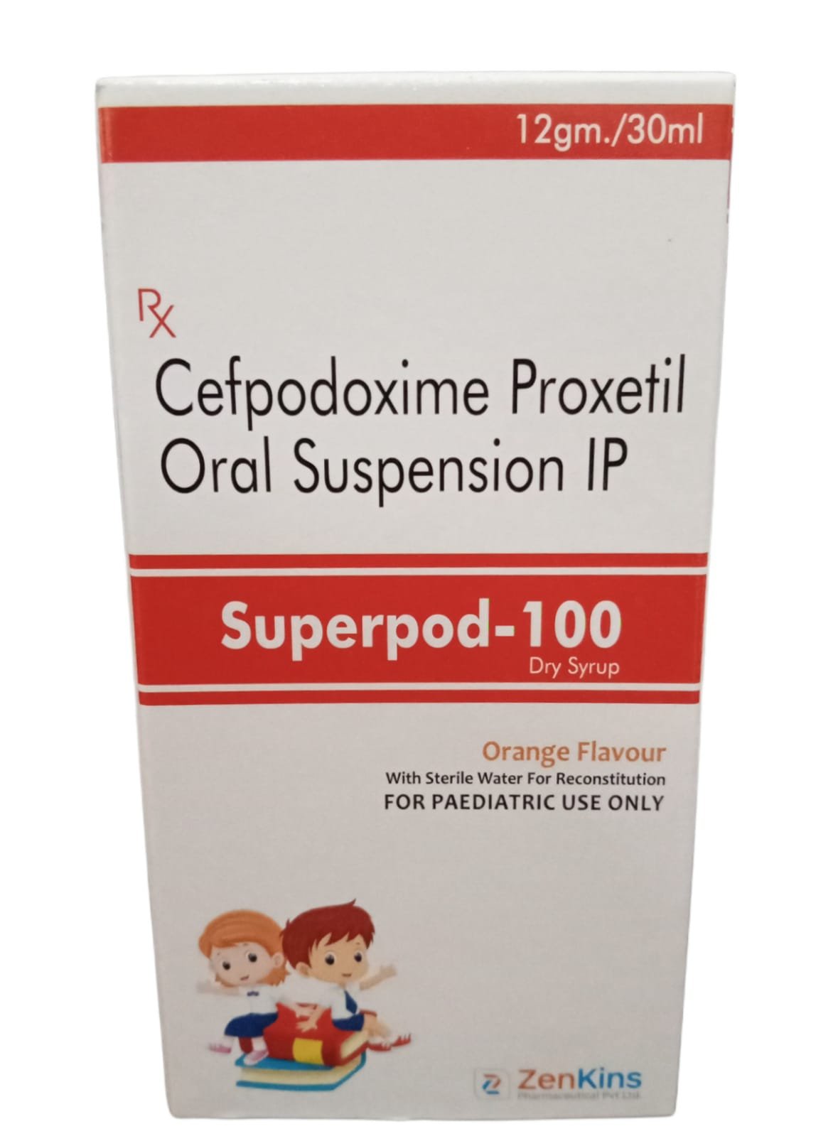 Superpod-100 | Cefpodoxime 100mg Dry Syrup