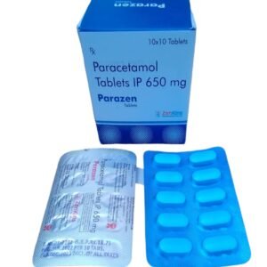 Parazen-650 | Paracetamol 650mg Tablet