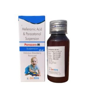 Parazen -M | Mefenamic with Paracetamol 60ml Suspension