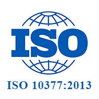 ISO 10377:2013 Certificate