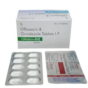 Oflakin -Oz | Ofloxacin with Ornidazole Tablet
