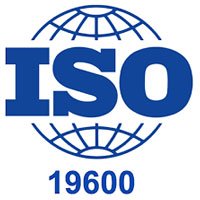 ISO 19600:2014 Certificate