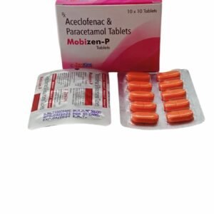 Mobizen-P | Aceclofenac with Paracetamol Tablet