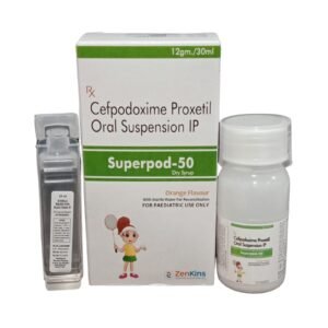 Superpod-50 | Cefpodoxime 50mg Dry Syrup