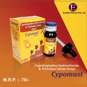 Cyproheptadine Hydrochloride, & Tricholinr Citrate Drops