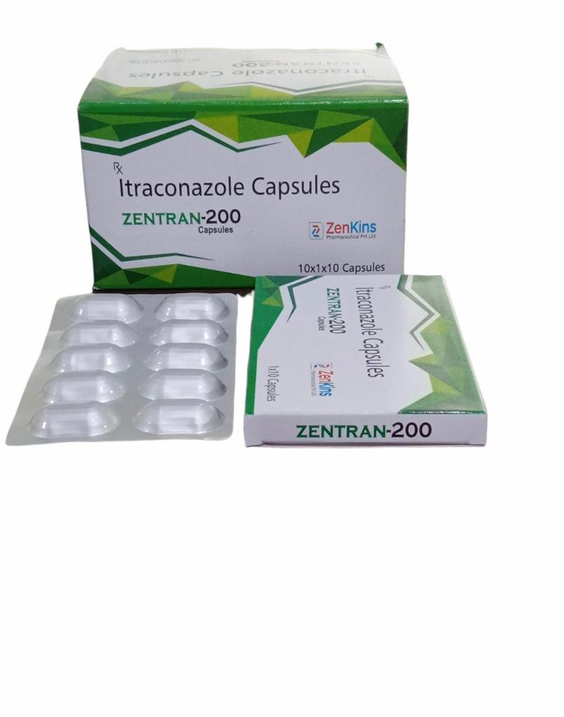 Zentran-200 | Itraconazole 200mg Capsule