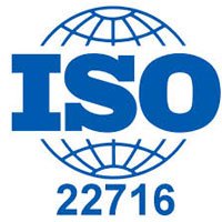 ISO 22716:2007 Certificate