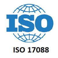 ISO 17088:2008 Certificate