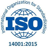 ISO 14001:2015 Certificate