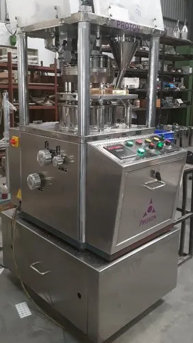 Mini Rotary Tablet Press Machine GMP Model - Image 4