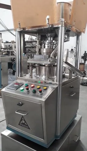 Mini Rotary Tablet Press Machine GMP Model