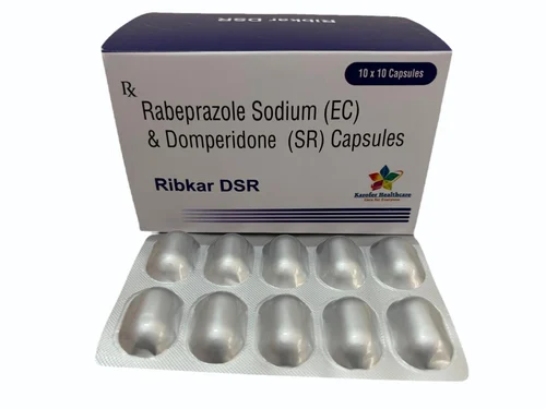 Ribkar DSR | Rabeprazole 20mg, Domperidone 30mg Capsule