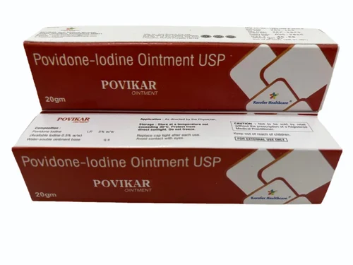 Povikar ointment | Povidone Iodine 5% Ointment